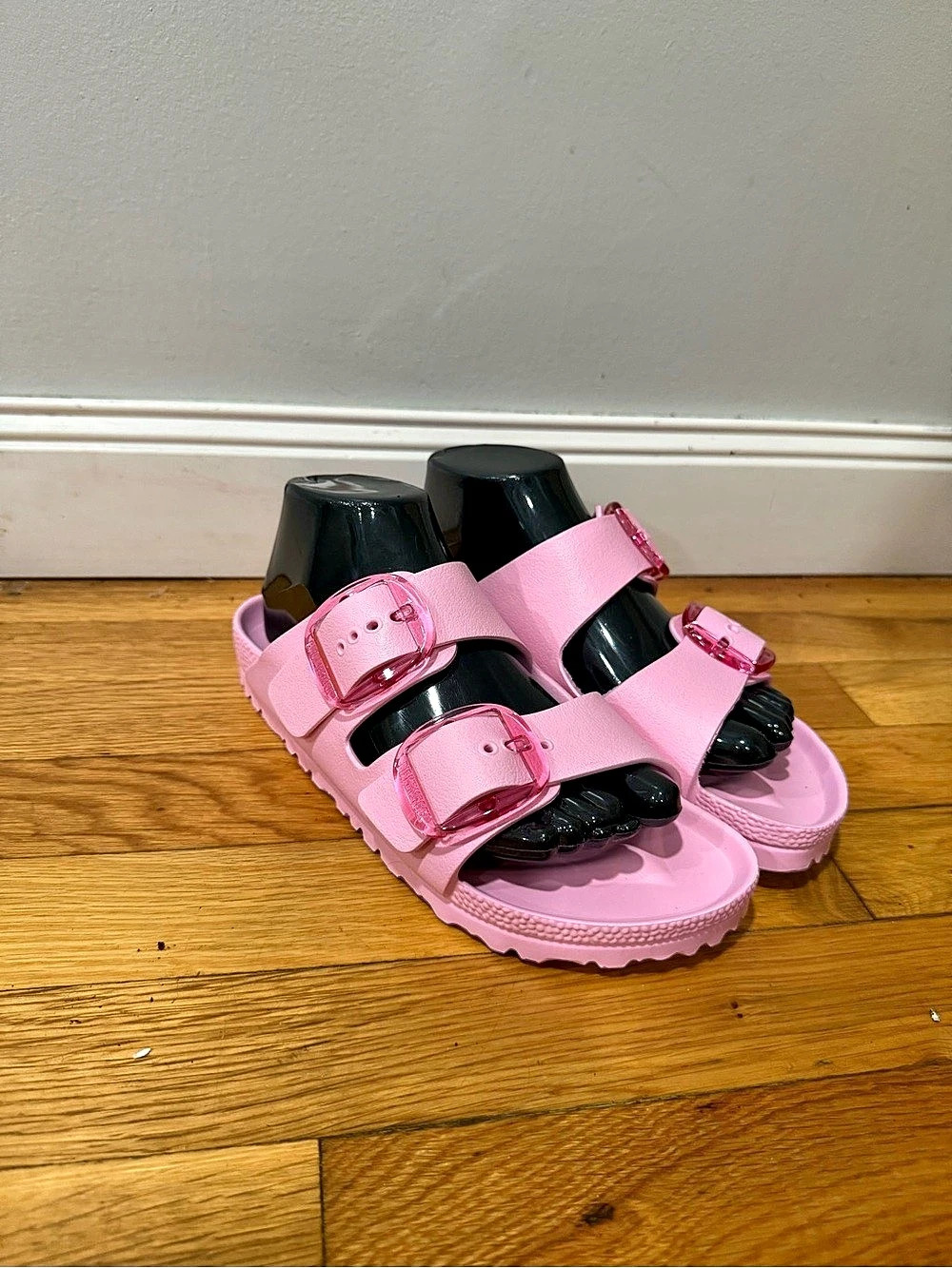 Birkenstock Arizona Two-Strap Sandals in Pink US 7